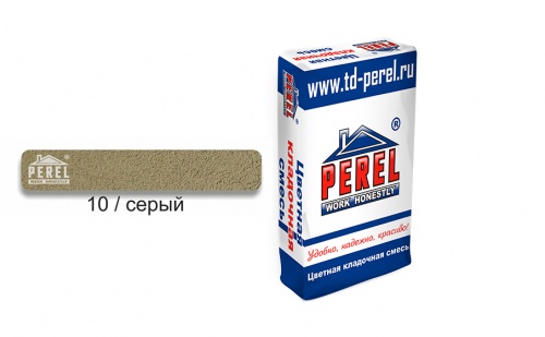 Цветной кладочный раствор PEREL NL 5110 серый зимний, 25 кг